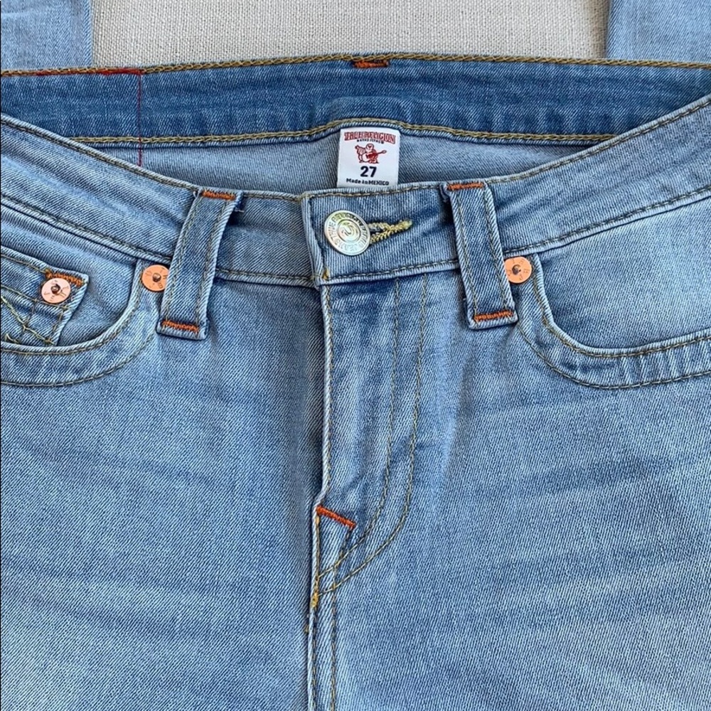 TRUE RELIGION NEW! Skinny Curvy Stretch Jeans - Picture 6 of 15